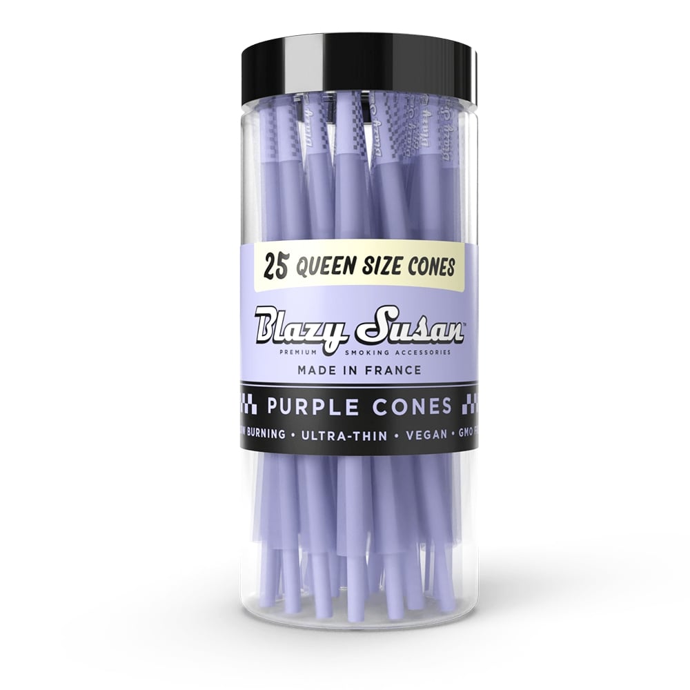 BLAZY SUSAN QUEEN SIZE (2 GRAM) CONES (25pcs) (Pink)