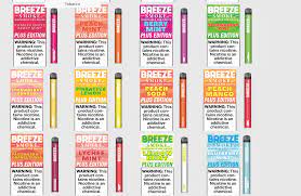 Breeze plus 800 Puff (10pcs) (Cherry Lemon)