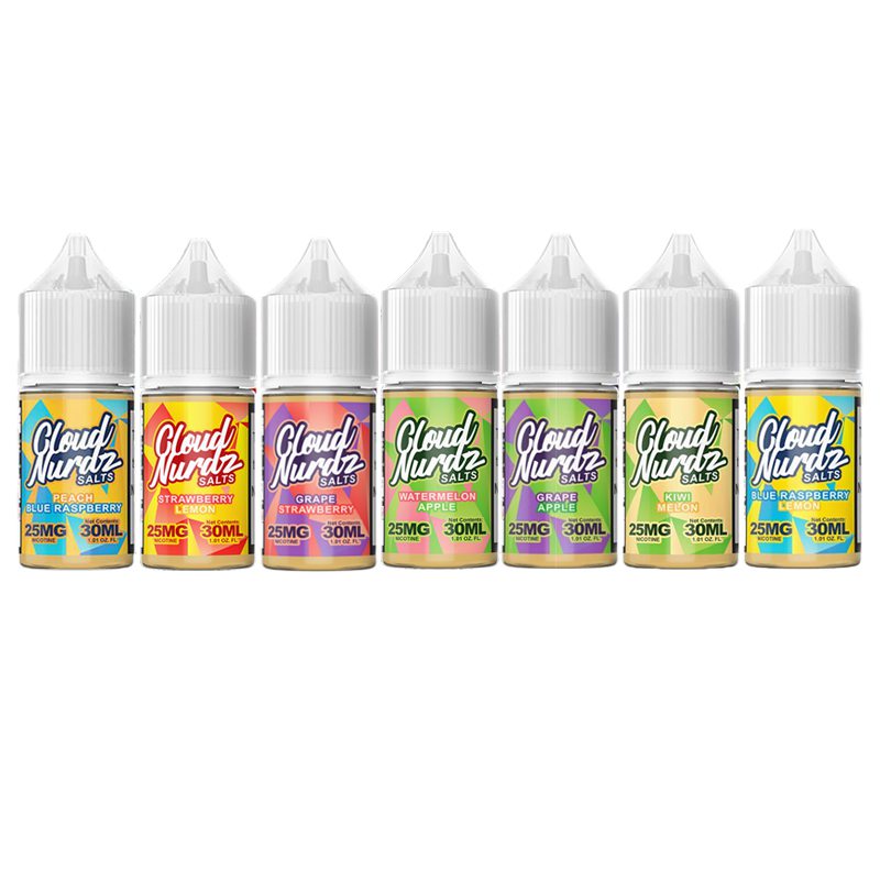 CLOUD NURDZ SALT TFN E-LIQUID 30mL (1pc) (MELON KIWI, 50MG)