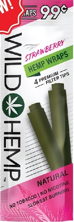 WILD HEMP 4PK WRAPS FOR $.99 (20pcs)
