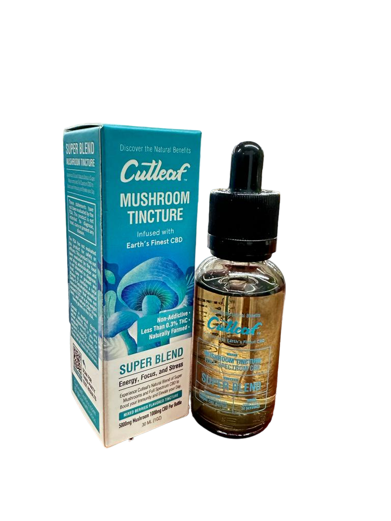 CUTLEAF MUSHROOM TINCTURE 1oz (1pc) (MSRP: $49.99)