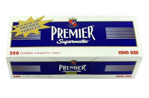 PREMIER TUBES KING SIZE 200ct- SLEEVE (5pcs)