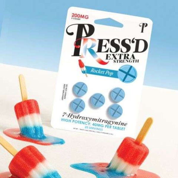 PRESS'D 7 Hydroxy 40mg/TAB 5ct(10PK)