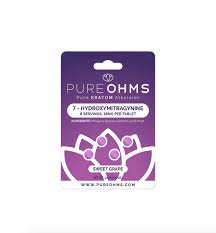 PURE OHMS 7 Hydroxy 18mg 4ct Tablets (10pcs)