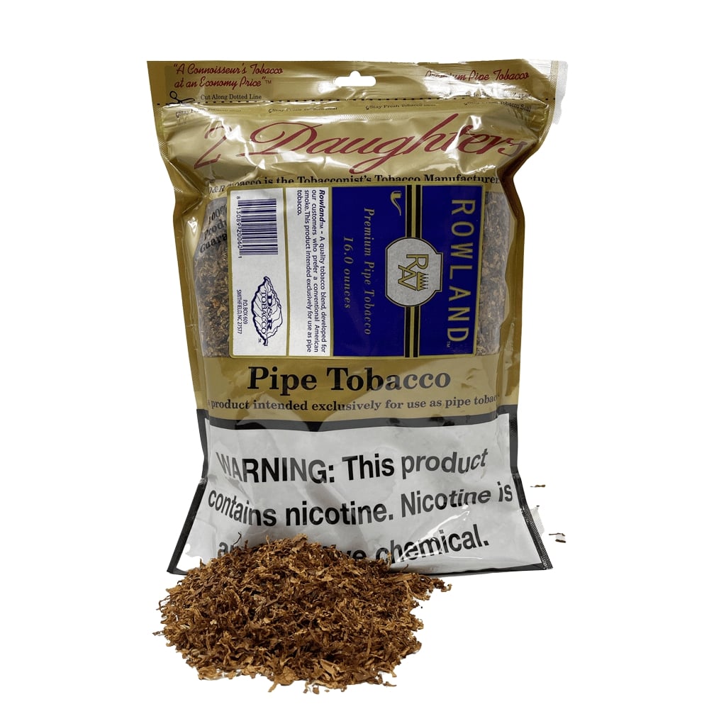 D&R PIPE TOBACCO ROWLAND REGULAR 16oz BAG (1pc)