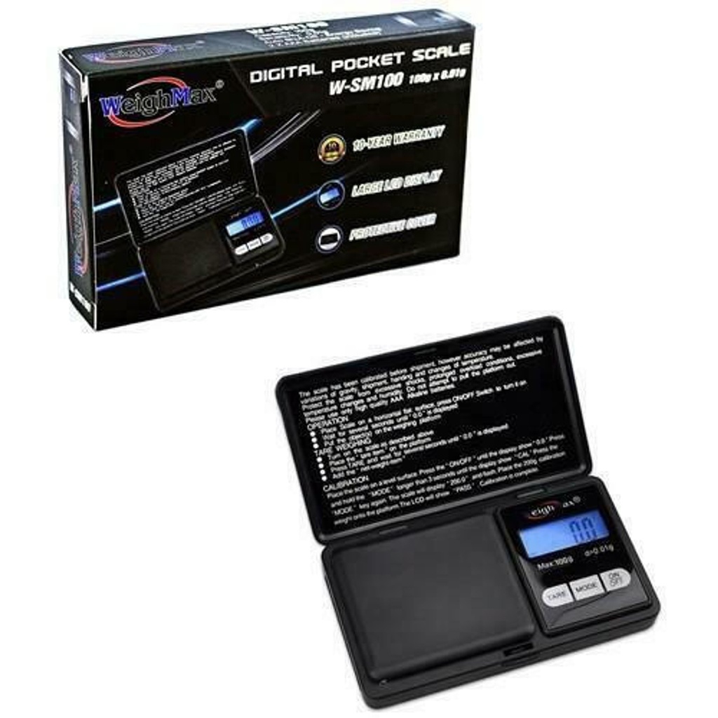 WEIGHMAX W-SM100 SCALE 100G X 0.01G