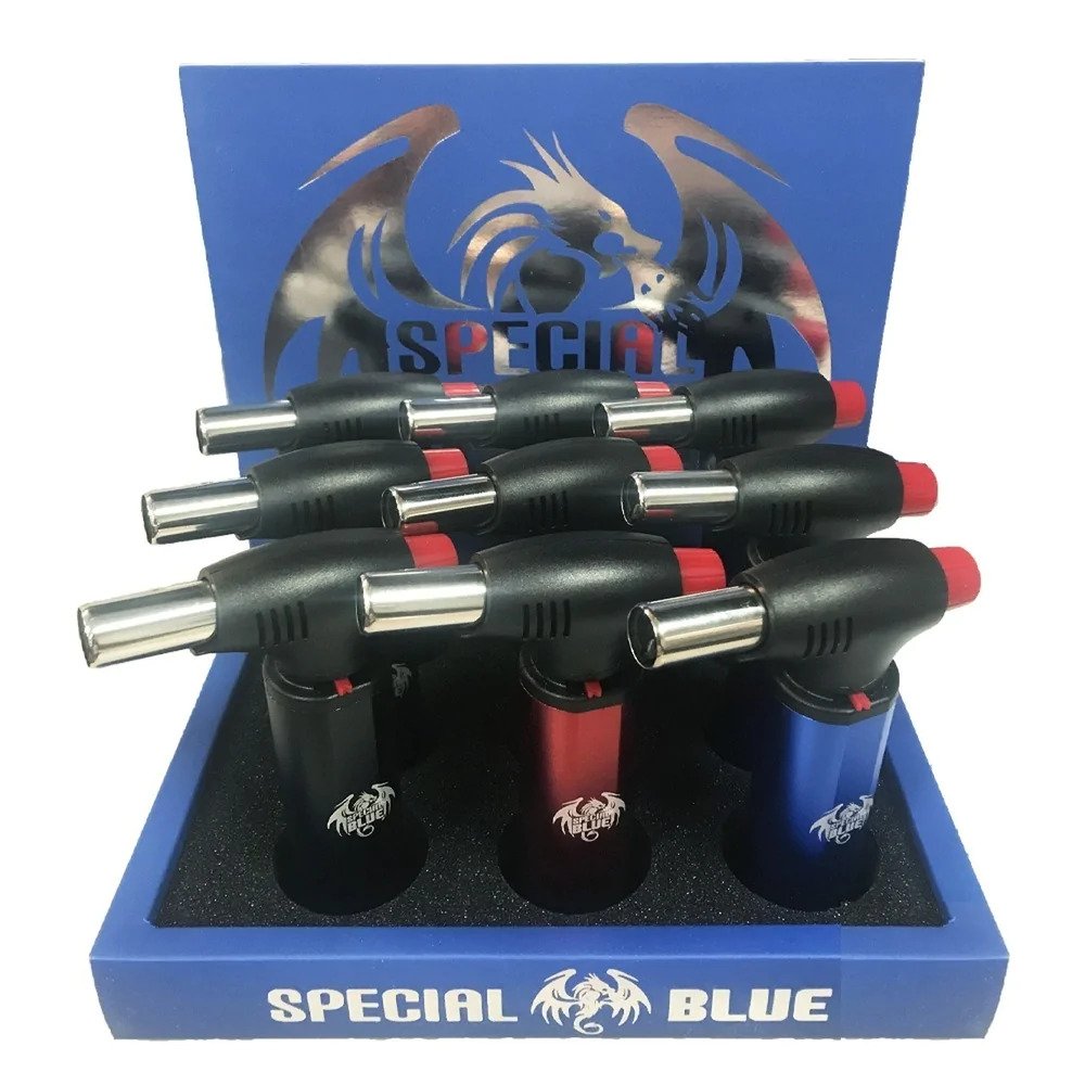 Special Blue Mini Inferno Torch Display (9pcs)