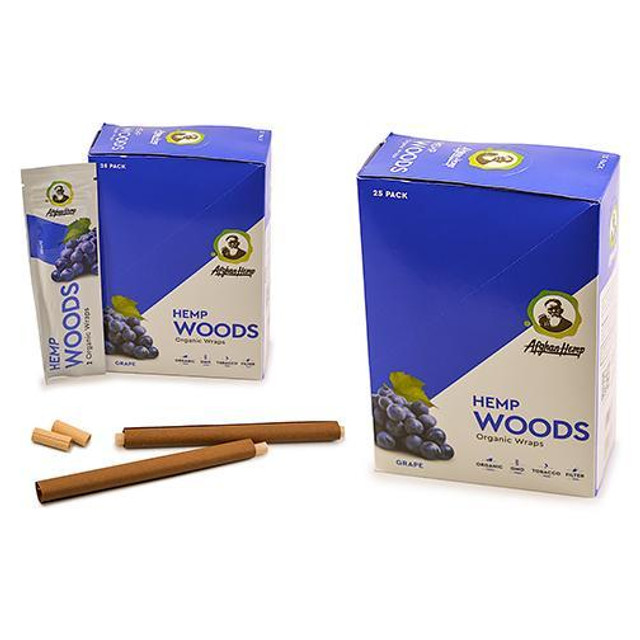 AFGHAN HEMP WOODS WRAPS (Grape)