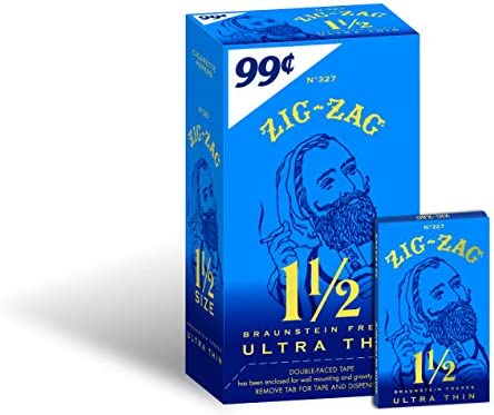 ZIG ZAG 1 & 1/2 ULTRA THIN PAPERS 24PCS