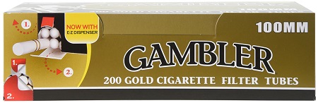 GAMBLER TUBES 100s 200ct- SLEEVE (5pcs)