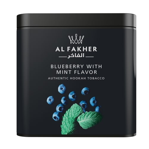 AL FAKHER SHISHA 50g BOX (10pcs) (BLUEBERRY MINT)